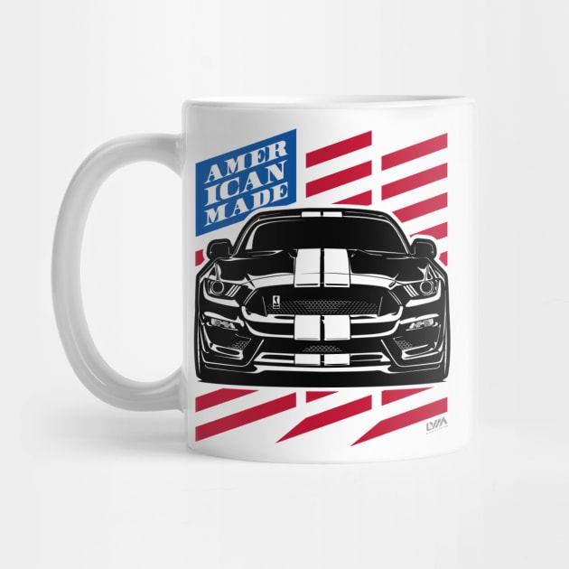 Mustang GT350 American Flag American Made by LYM Clothing